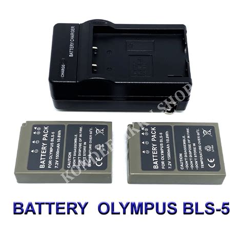 Bls Bls Bls Battery And Charger For Olympus Pen E Pl Pl Pl