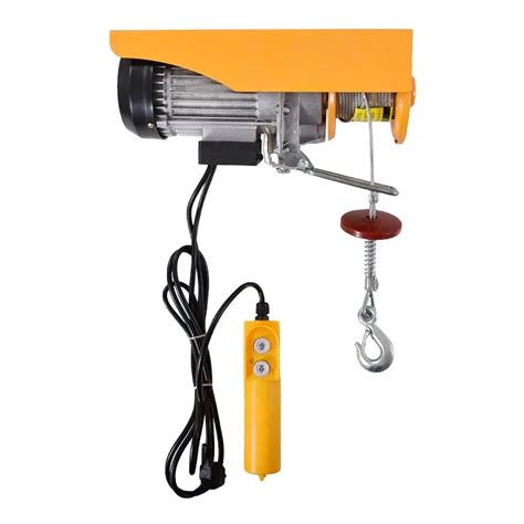 PA400 Mini Electric Hoist Crane Portable 200 400kg 12 Meters Small Home