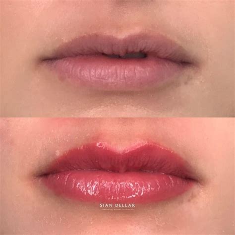 Warm Pink Lips With Lip Blush Sian Dellar