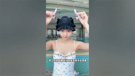 精致女孩游泳到底要几步游泳shorts