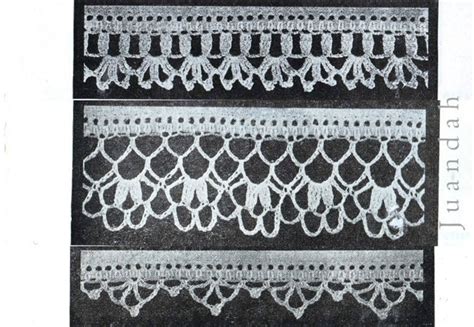 Entire Book Of 1940s Vintage Crochet Edgings Includes 70 Pdf Etsy