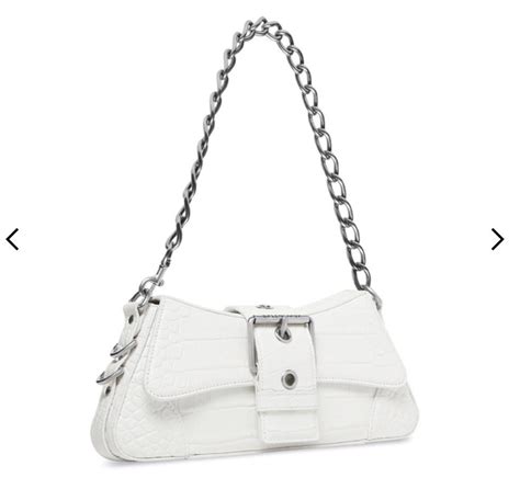 Balenciaga Lindsay Shoulder Crossbody Bag White Luxury Bags