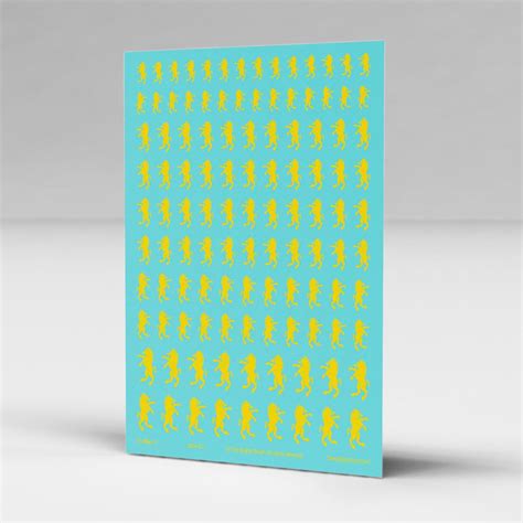 Heraldic Boar Waterslide Transfers Decals | eBay UK