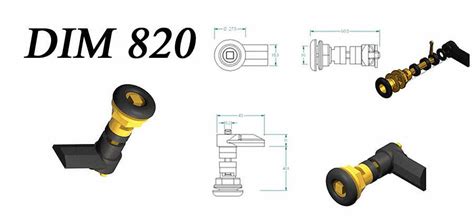 Square Key Locks | Damar Industrial Manufacturers