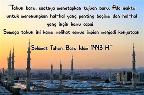 40 Ucapan Tahun Baru Islam 1 Muharam Muharram Ada Bahasa Inggris