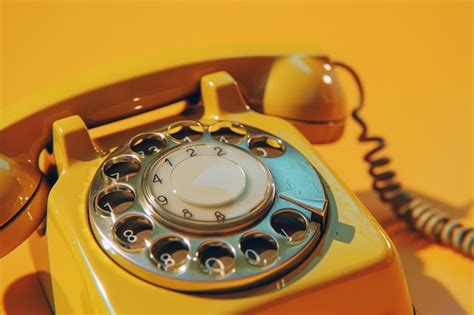 Premium Photo | Classic telephone ringtone sound reminiscent of vi