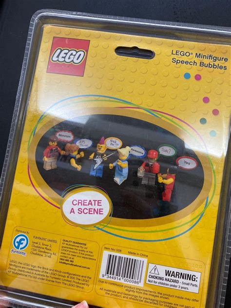 Lego Minifigure Speech Bubbles Carousell