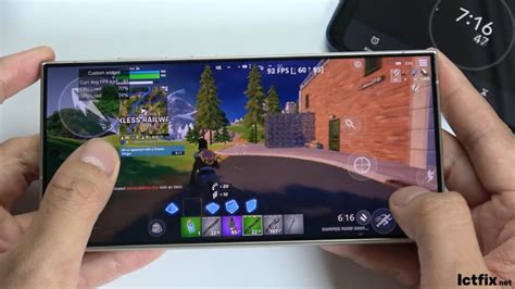 Samsung Galaxy S24 Ultra Fortnite Gaming Test Snapdragon 8 Gen 3