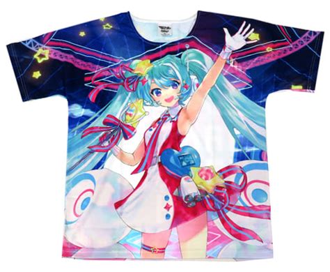 駿河屋 初音ミクメインビジュアル Ver フルグラフィックtシャツ フルカラー Xlサイズ 「初音ミク マジカルミライ 10th