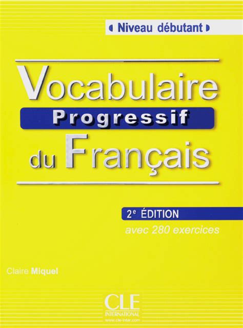 Amazon Vocabulaire Progressif Du Fran Ais Niveau D Butant Buch