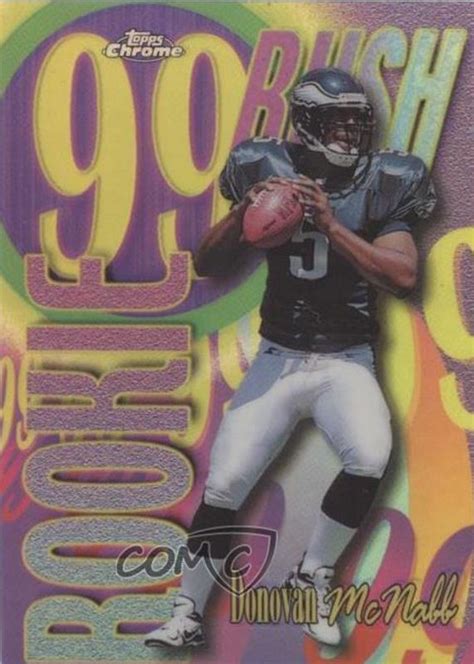 Donovan McNabb 1999 Topps Chrome AE28 All Etch Refractor Price Guide