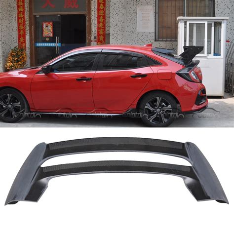 Mugen Type Frp Roof Spoiler For Honda Civic Type R Fk7 Fk8 10th Rear Trunk Wing Ducktail 2016