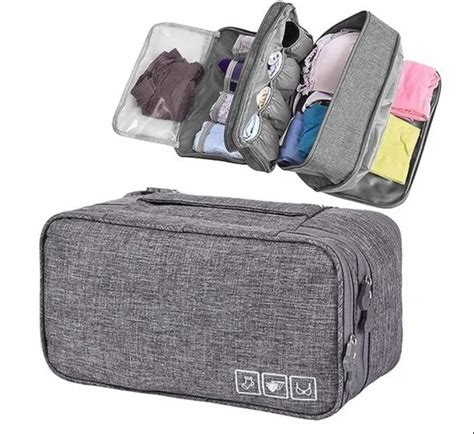 Layer Lingerie Organizer Bag Travel Pouch For Storage Of Bra Underwear At Piece In Mumbai