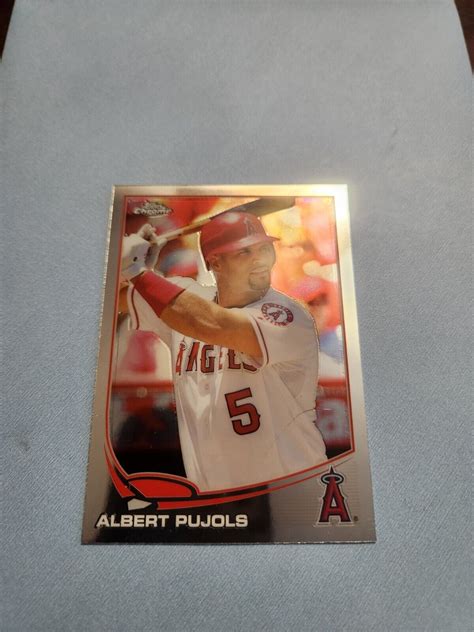 Topps Chrome Vertical Albert Pujols For Sale Online Ebay