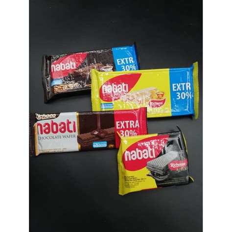 Nabati Wafer 16g 45g 50g Extra 30 Richoco Richeese Black