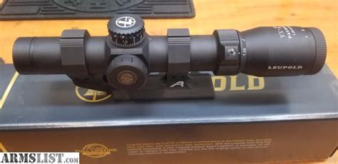 Armslist For Sale Leupold Vxr Patrol Firedot Spr In A Mount