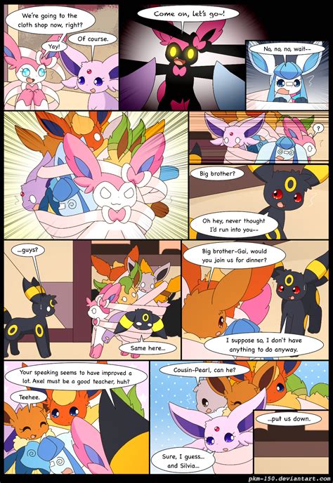 Es Special Chapter A Page Eeveelution Squad Comic Fury Comic