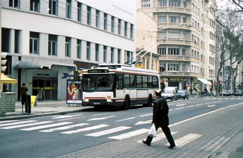 Photographes En Rh Ne Alpes Trolleybus Ligne Avenue Jean Jaur S