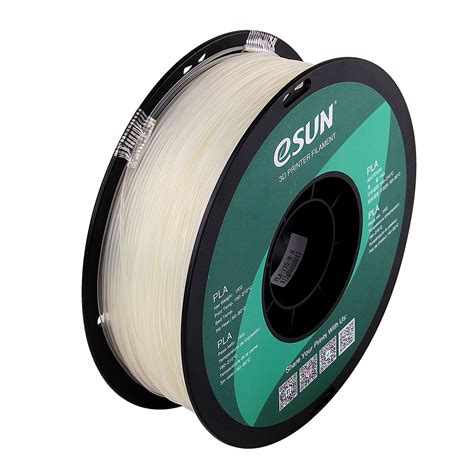 PLA Natural Filament 1 75mm 1Kg ESun Bastelgarage Elektronik Online Shop