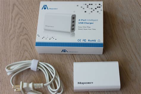 Mopower USB charger (4 ports) ~ ALL THINGS FUNCTIONAL & PRACTICAL