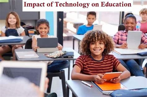 10 Negative And The Positive Impact Of Technology On Education