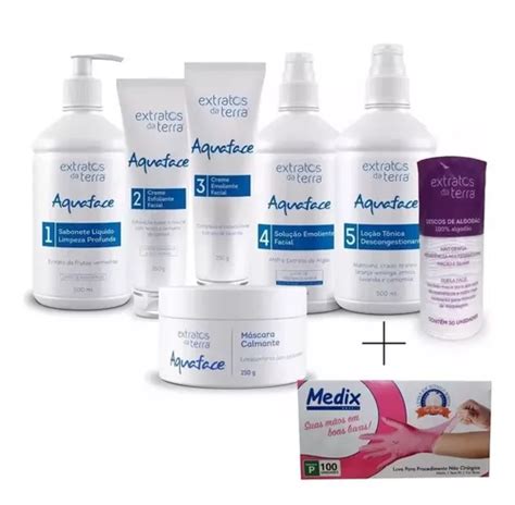 Kit Completo De Limpieza Facial Extratos Da Terra Obsequios Extratos