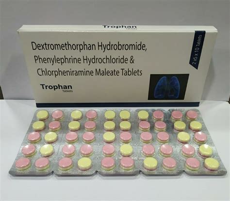 Dextromethorphan Hydrobromide 10mg Phenylephrine Hydrochloride 5mg