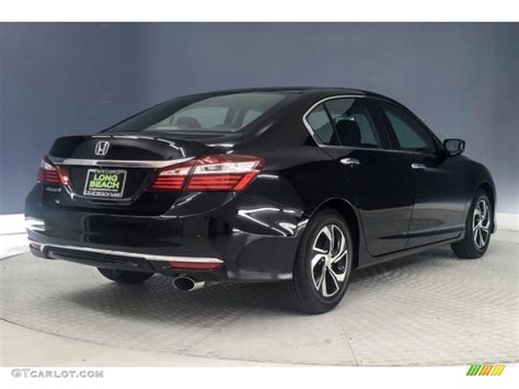 Crystal Black Pearl Honda Accord Lx Sedan Photo