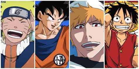 Naruto Vs Bleach Vs One Piece Vs Dragonball Z