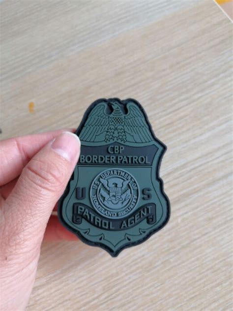 Border Patrol Badge PVC/Rubber Patch – Stay Ready Gear LLC™