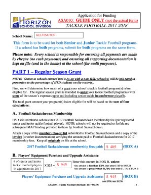 Fillable Online Hcaa Horizonsd ASA010 GUIDE ONLY Not The Actual Form