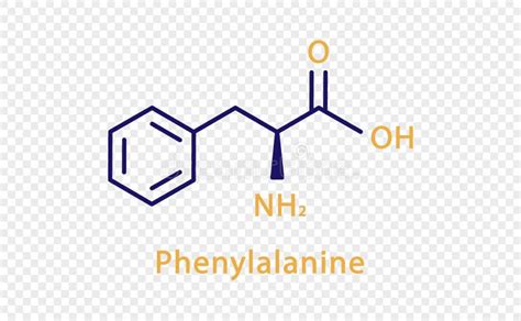 Phenylalanine Chemical Formula. Phenylalanine Chemical Molecular ...