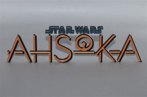 Ahsoka 3D printed Logo Sign Wall Desk Shelf Art – WindyCity3D