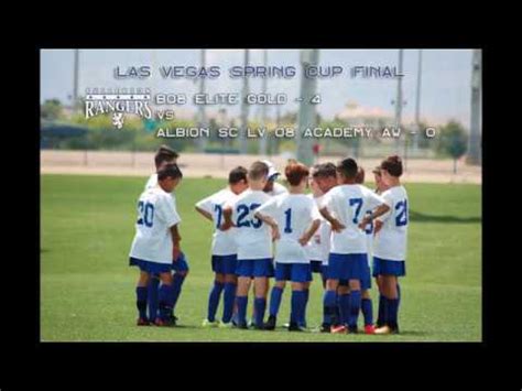 Las Vegas Spring Cup Final Rangers B Elite Gold Vs Albion Sc