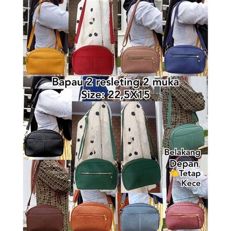 Jual Tas Wanita Papirut Terra Kulit Jeruk Tebal M Terra Bag Tas