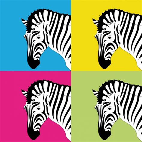 Zebra Pop Art Poster Free Stock Photo Public Domain Pictures