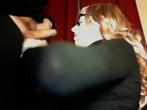 Crossdresser Fun With Amateur Man