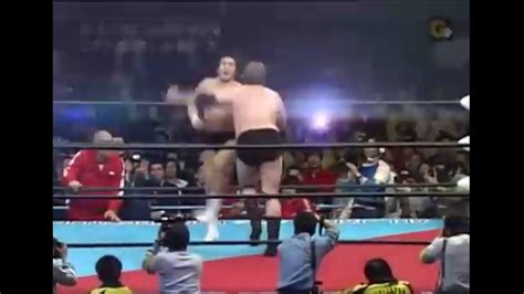 Stan Hansen Vs Riki Choshu 1986 04 05 AWA PWF Tilte YouTube