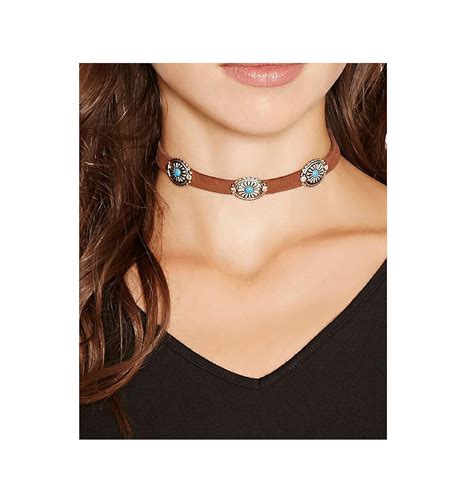 Amazon Vintage Leather Choker Necklace Women Bohemian Chokers