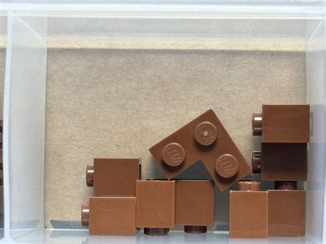 LEGO Parts Reddish Brown Brick 2 X 2 Corner No 2357 QTY 5 EBay