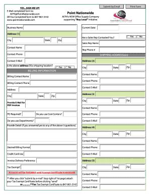 Fillable Online Point Nationwide Fax Email Print PdfFiller