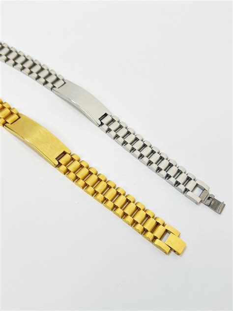 Chain Link bracelet in Gold – Garmisland