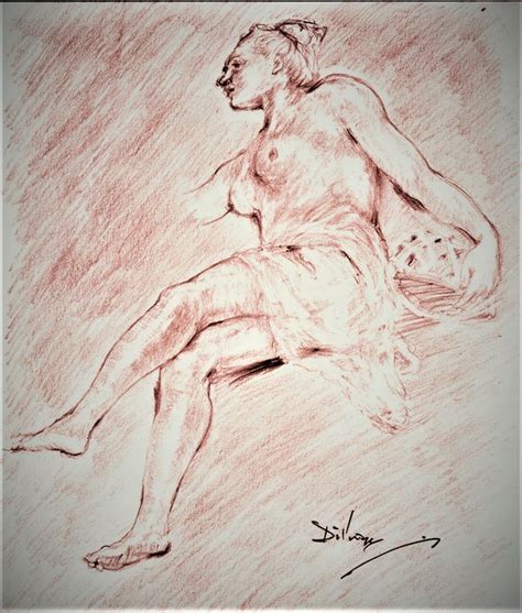 Classical Study Edgar Pillinger Paintings Prints People Figures Female Form Nude