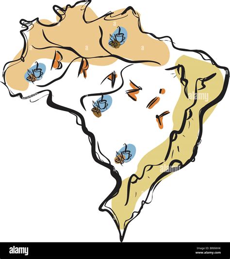 Mapas De Brasil Imágenes Recortadas De Stock Alamy