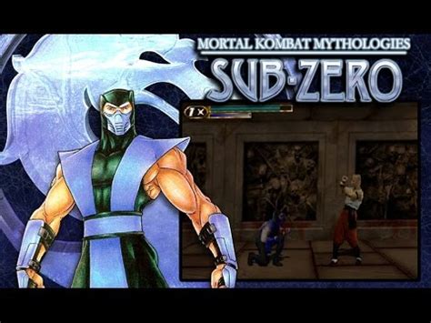 Mortal Kombat Mythologies Sub Zero The Movie All Cutscenes YouTube