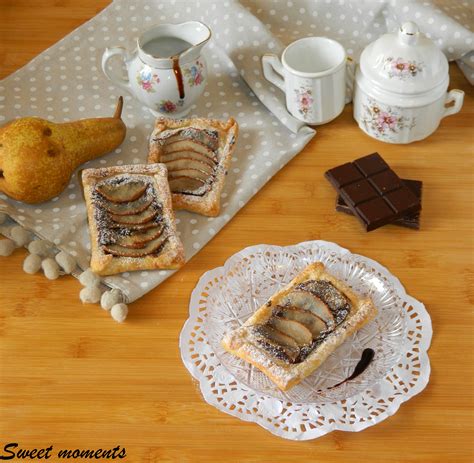 Sfogliatine Con Cioccolato E Pere Sweet Moments Ricette