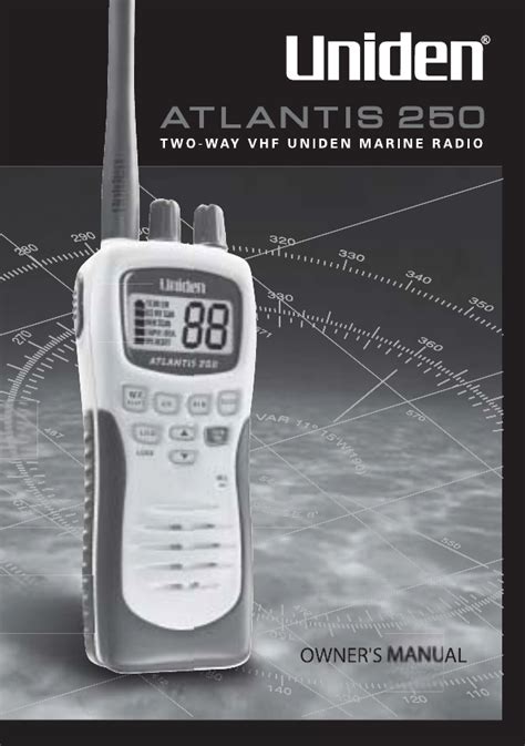 Uniden Two Way Radio ATLANTIS 250 User Guide ManualsOnline