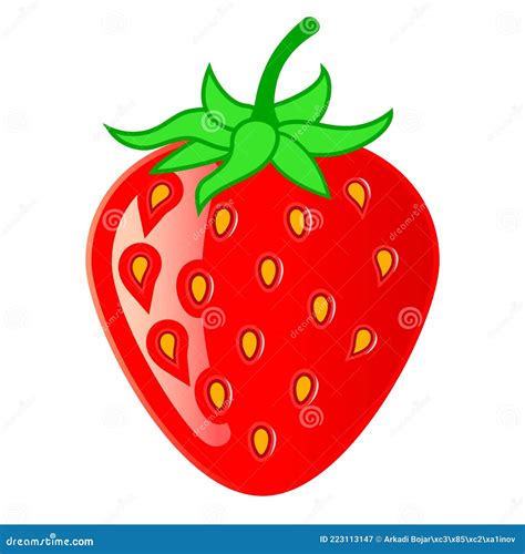 Imagem De Morango Desenho - Desenho animado de morango ilustração do vetor. Ilustração de vermelho ...