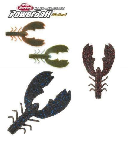 Berkley Powerbait Maxscent Chigger Craw 3in 7pk Select Color Pbmschc3