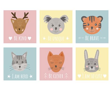 Cute animals collection for kids on Behance